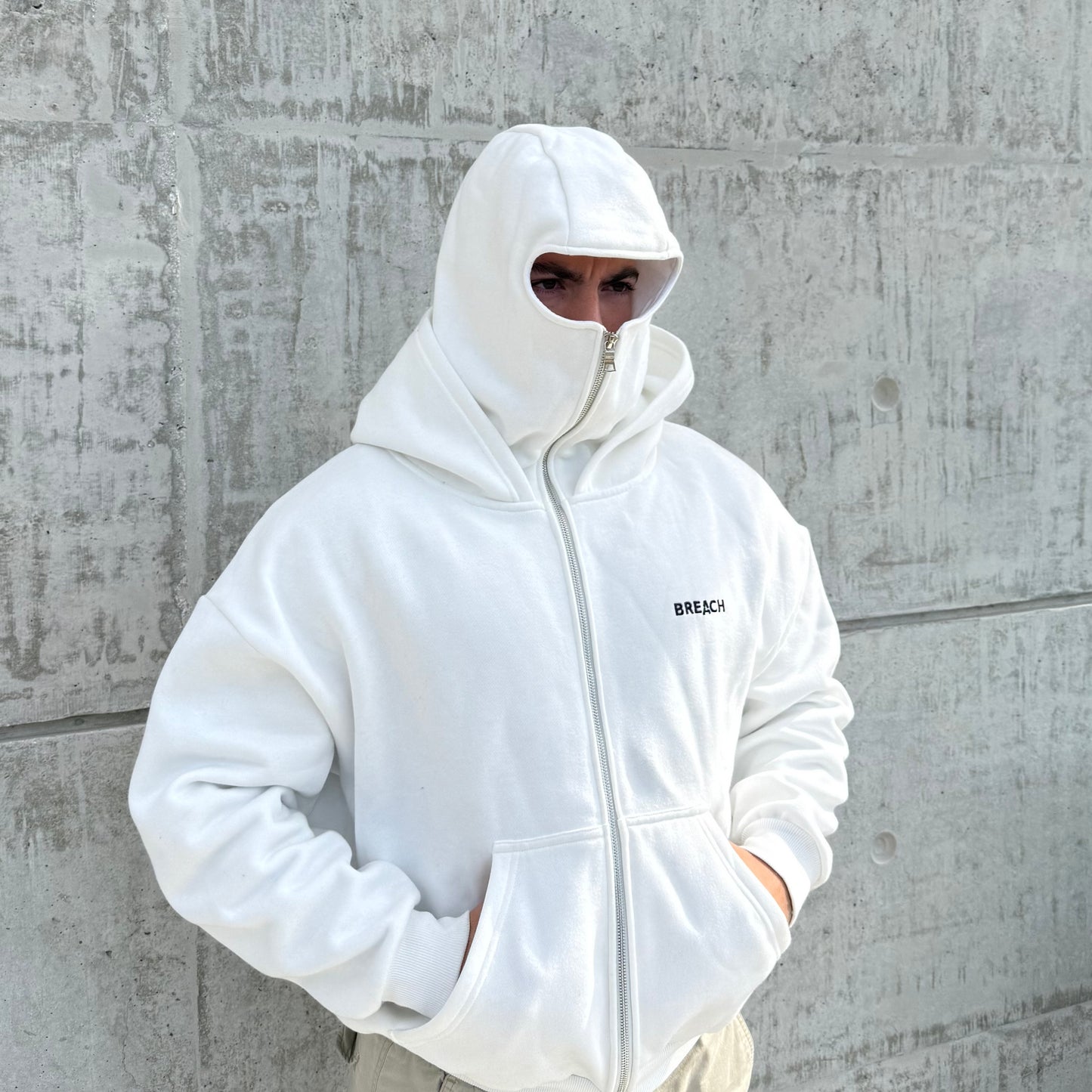 Breach Hoodie - White