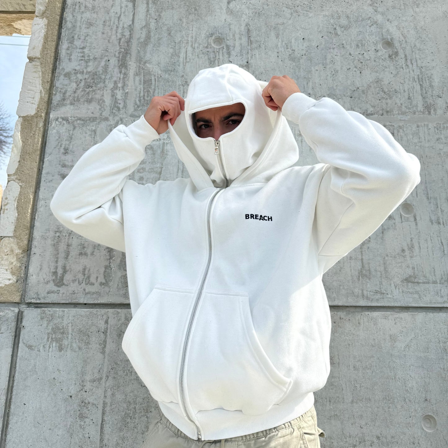 Breach Hoodie - White