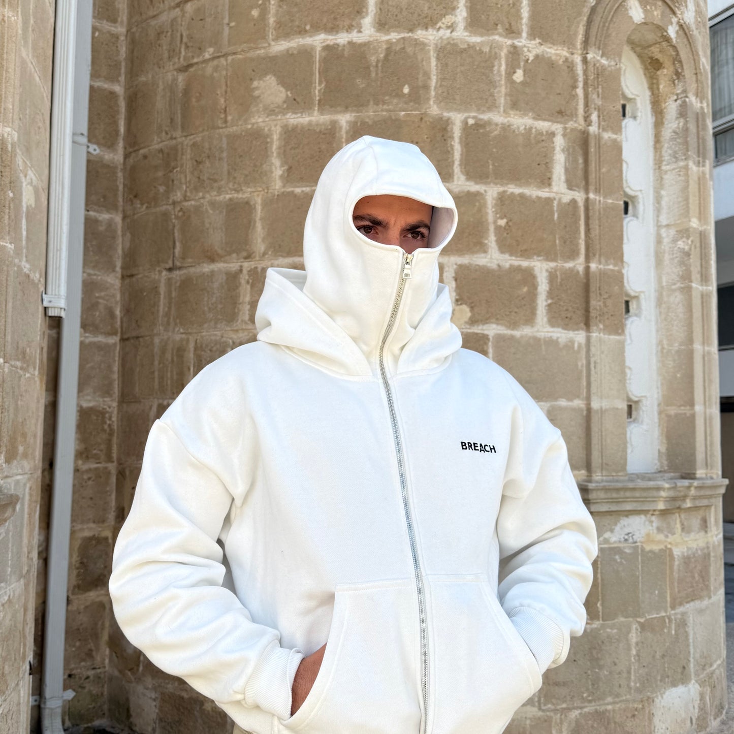 Breach Hoodie - White