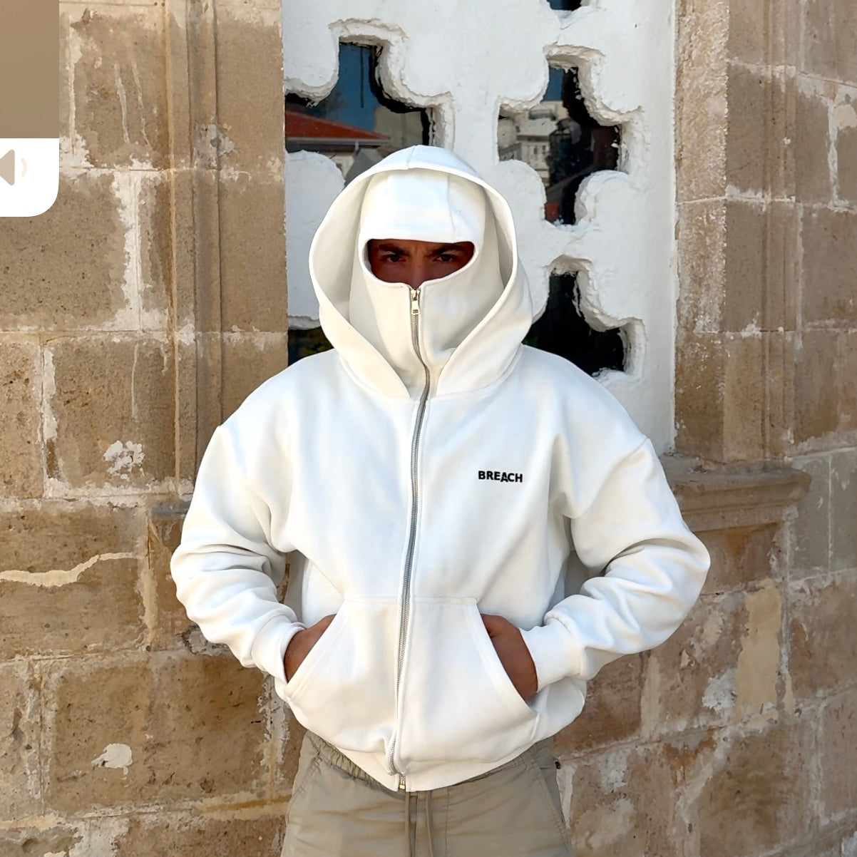 Breach Hoodie - White